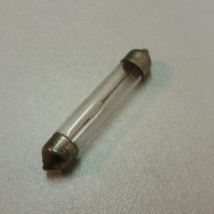 256 Festoon 12v 3w bulb