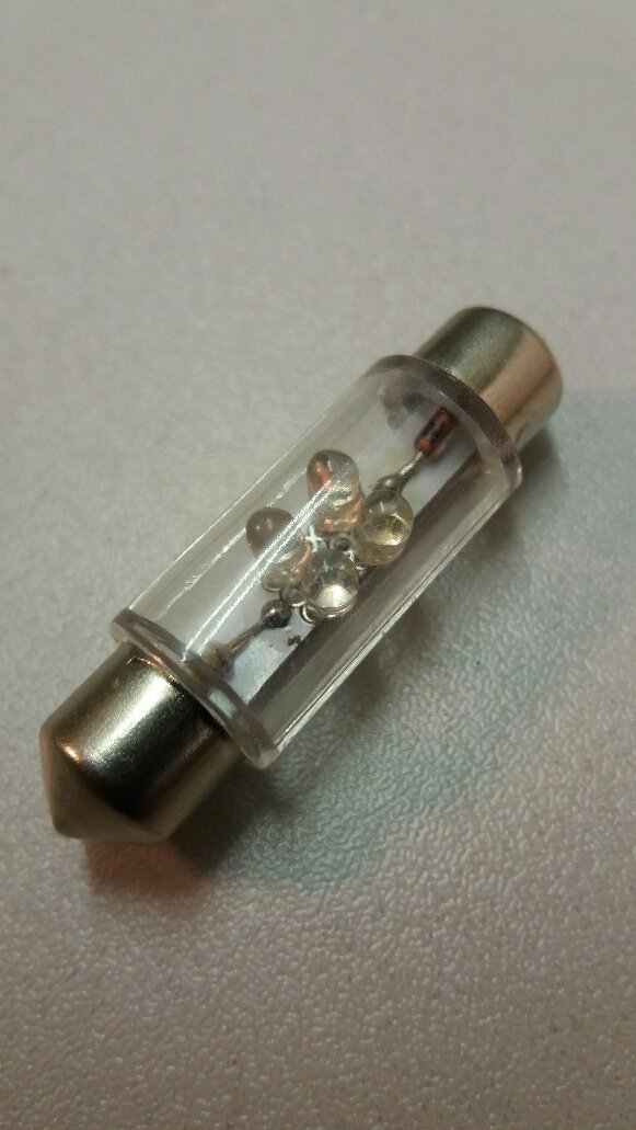239 12v Blue LED bulb