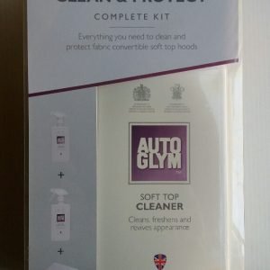 Convertible soft-top cleaner & protector kit